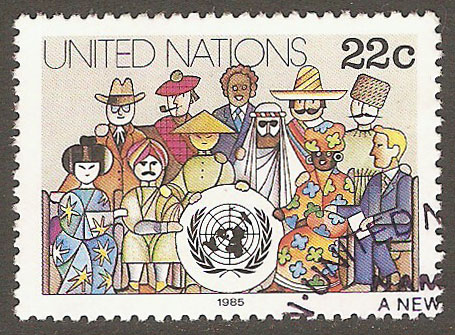 United Nations New York Scott 445 Used